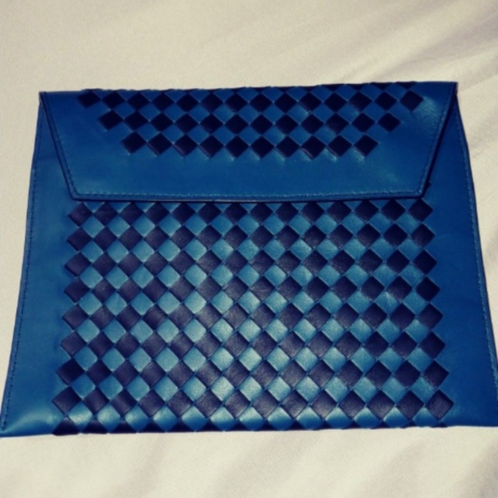 Bottega Veneta Lrg. Checker Pouch